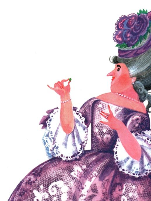 Иллюстрации Ники Гольц к сказке «Принцесса на горошине»