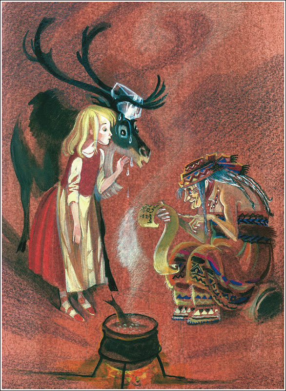 Иллюстрации Ники Гольц к сказке «Снежная королева»