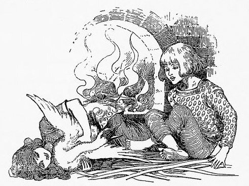 Иллюстрации Хелен Стрэттон к сказке «Гадкий утенок»