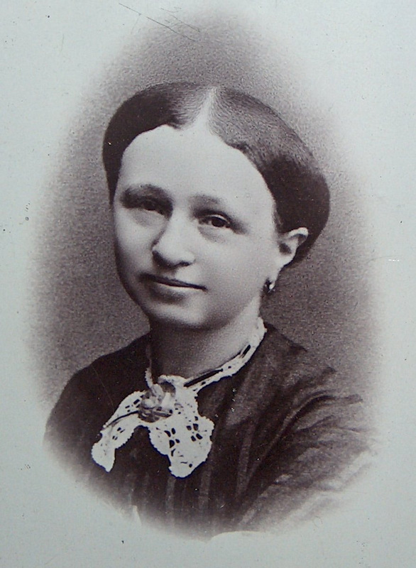 Клара Баллин. Фотография 1870 года