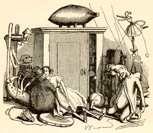 Иллюстрации Вильхельма Педерсена к сказке «Свинья-копилка»