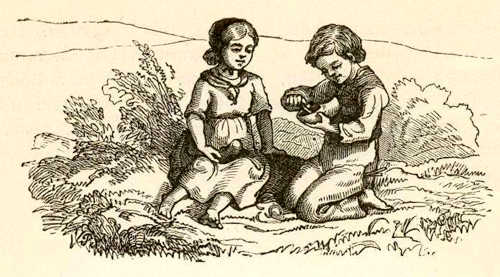 Иллюстрации Вильхельма Педерсена к сказке «Иб и Христиночка»
