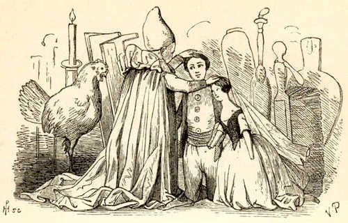 Иллюстрации Вильхельма Педерсена к сказке «Оле-Лукойе»