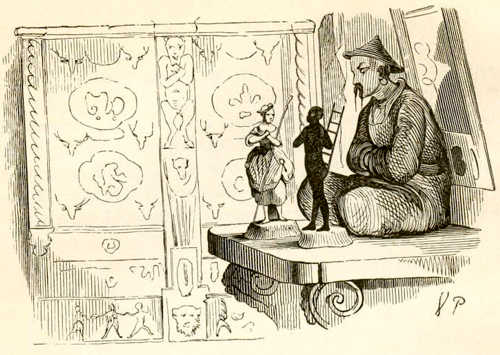 Иллюстрации Вильхельма Педерсена к сказке «Пастушка и трубочист»