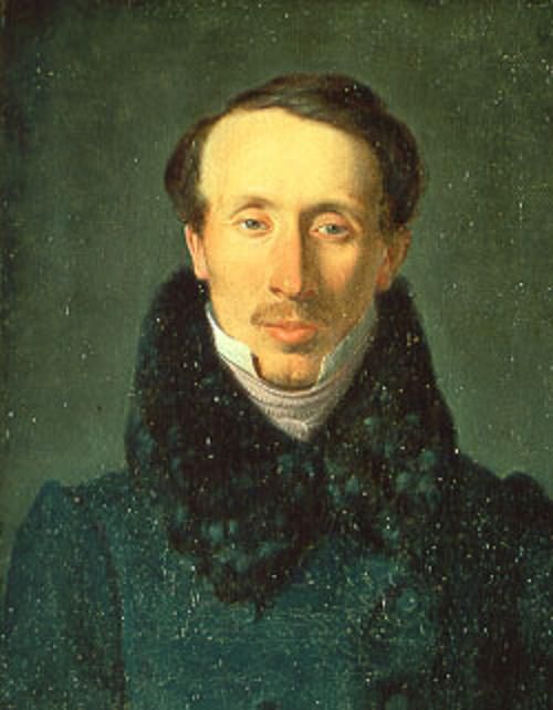 Портрет Х.К. Андерсена (1834 г.). Художник Альберт Кюхлер (1803—1886) 