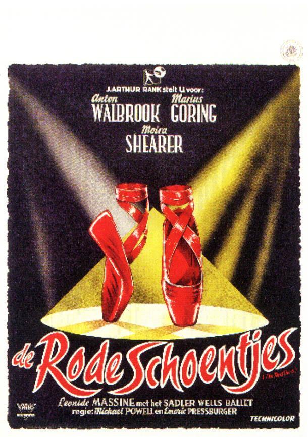 Постер к фильму Красные башмачки (Великобритания, 1948)
