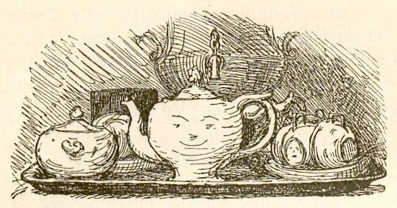 Иллюстрации Лоренца Фрюлиха к сказке «Чайник»