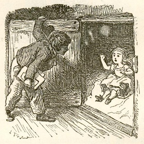 Иллюстрации Лоренца Фрюлиха к сказке «Сын привратника»