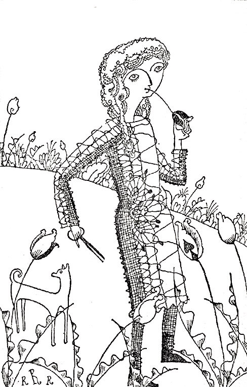 Иллюстрации Takeo Takei к сказке «Ромашка»