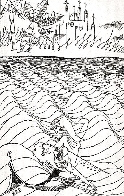 Иллюстрации Takeo Takei к сказке «Русалочка»