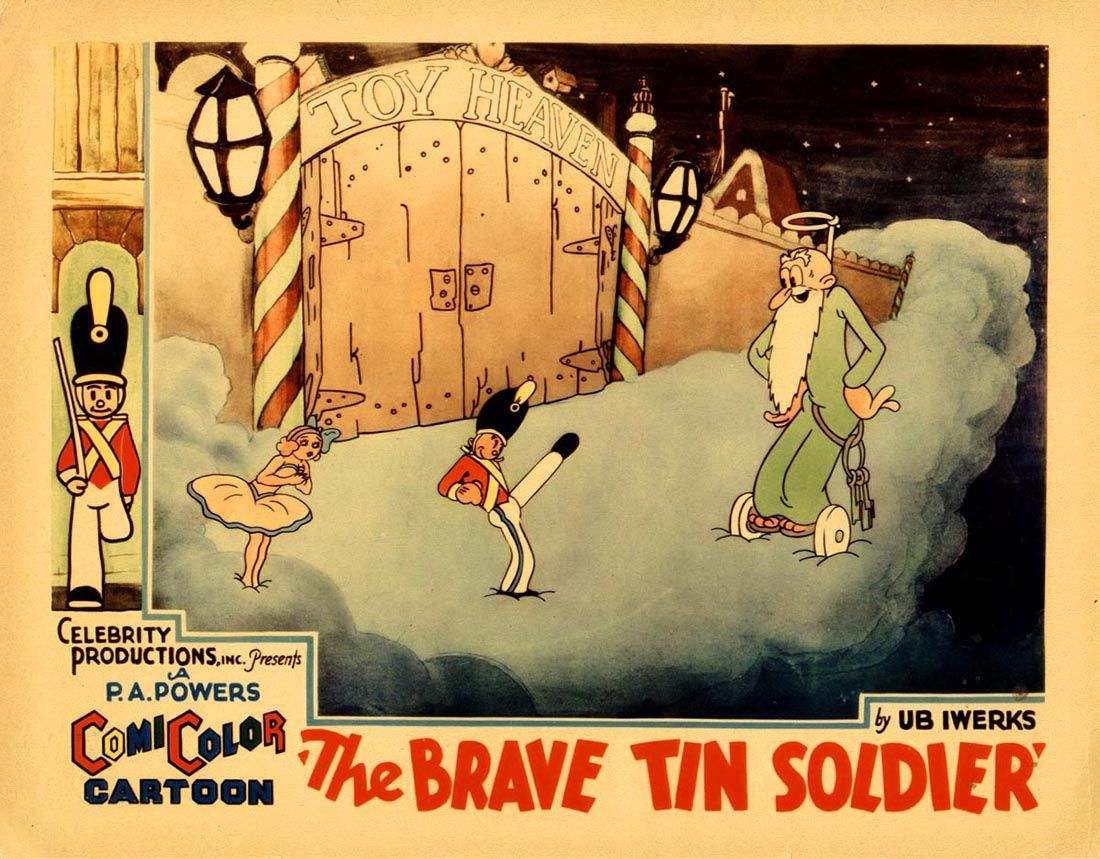 Постер к мультфильму «Храбрый оловянный солдатик» (The Brave Tin Soldier) (1934)