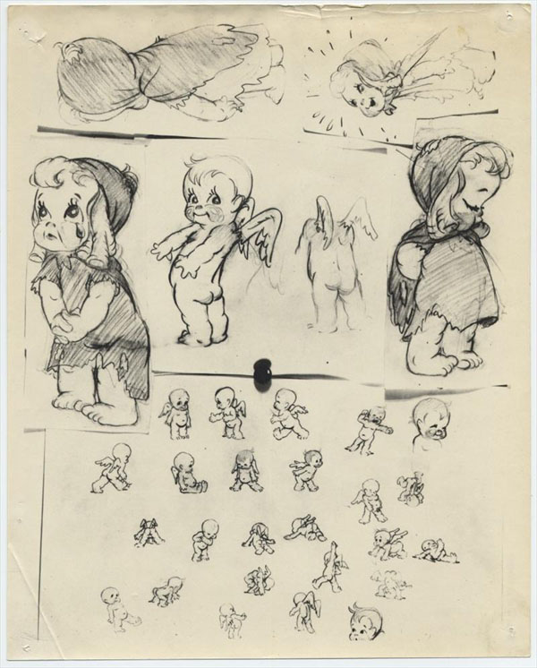 Рисунки к мультфильму «Маленькая продавщица спичек» (The Little Match Girl) (1937)