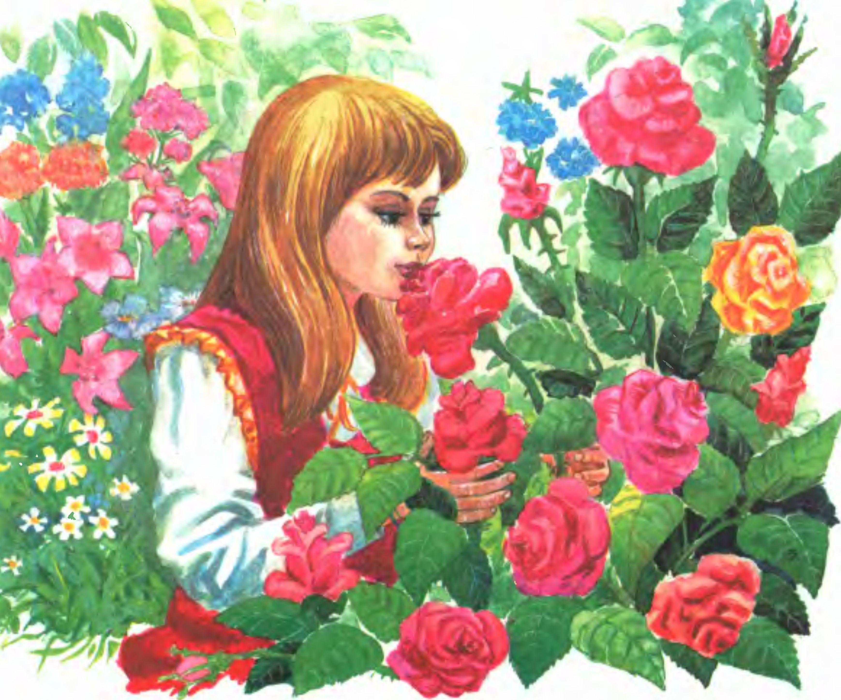 Иллюстрации Леонида Золотарева к сказке «Снежная королева»